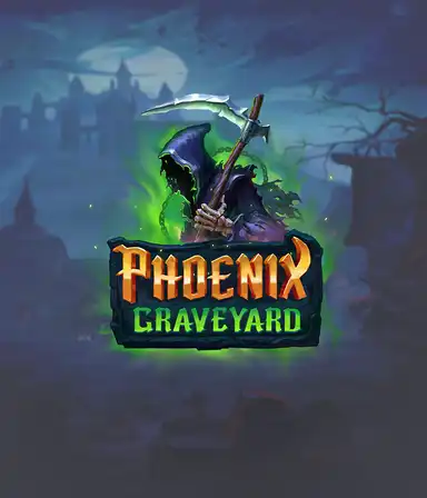 ELK Studios'un Phoenix Graveyard oyununun anka kuşu temalı etkileyici görseli.